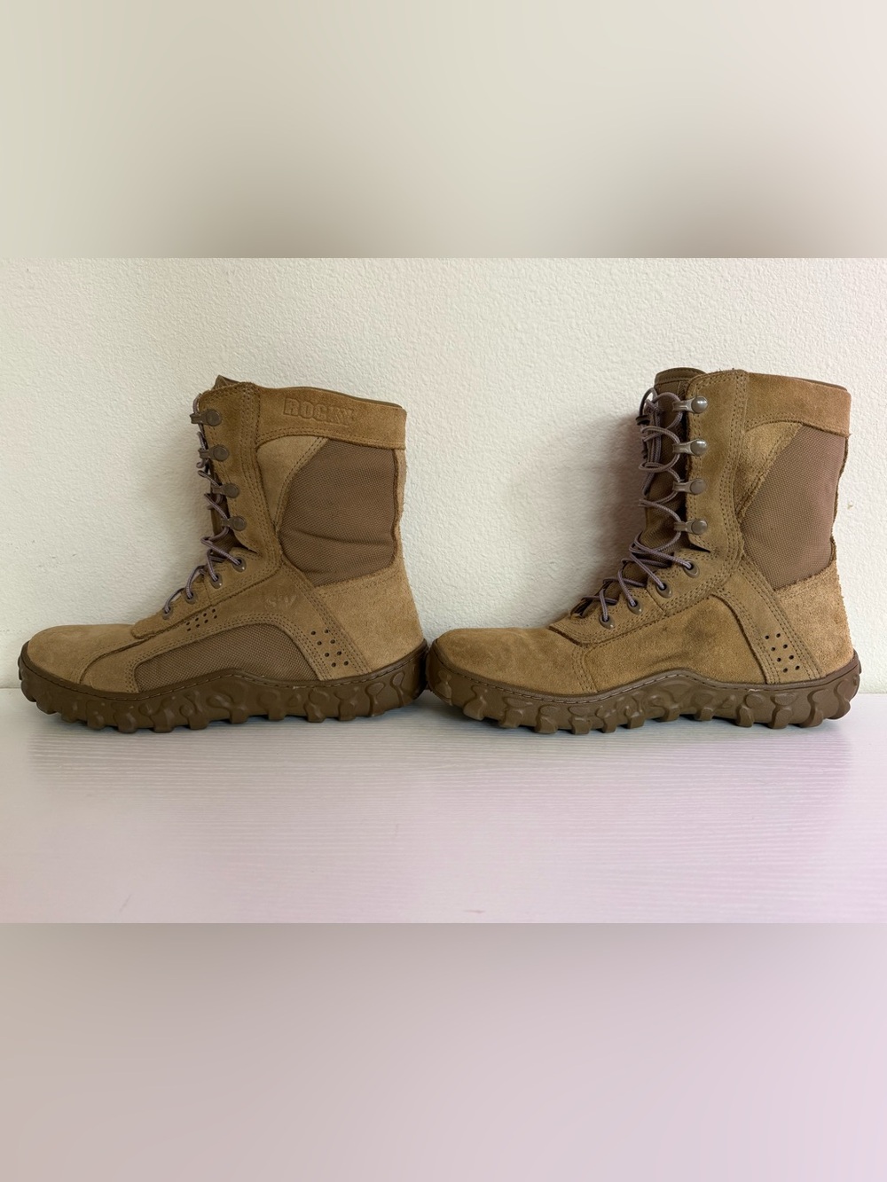 🇺🇸 Rocky S2V Special Ops Tactical Military Boots Coyote Brown RKC050 Men Size 13